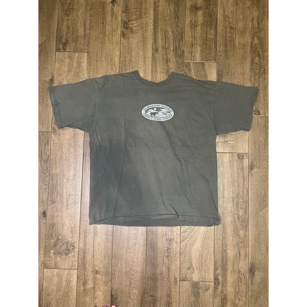 VTG Disney World Shirt Men Sz XL KILIMANJARO SAFARIS Disney’s Animal Kingdom